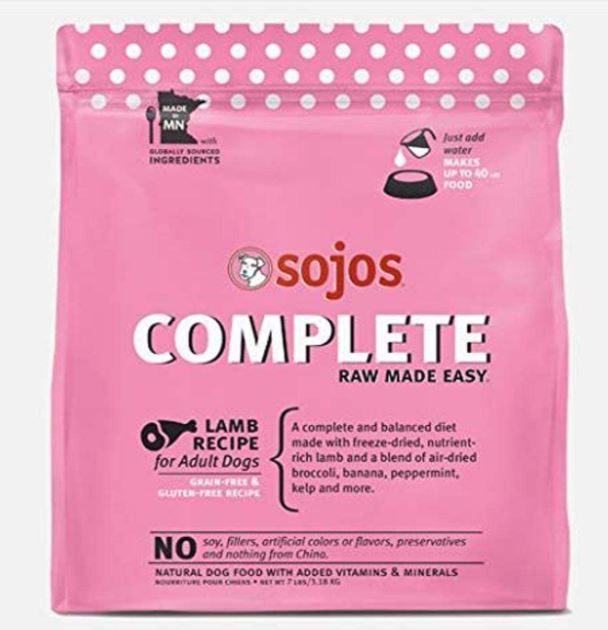 Sojos Complete Freeze-Dried Raw best dog food for small dogs for winter, what to food dog in winter