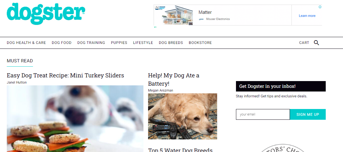 best dog blogs, blogs on dogs, best websites pets